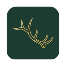 Elkhorn antler logo